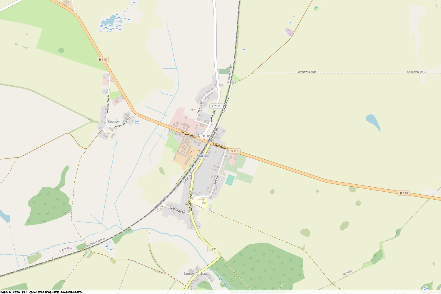 Ist gerade Stromausfall in Brandenburg - Uckermark - Tantow?