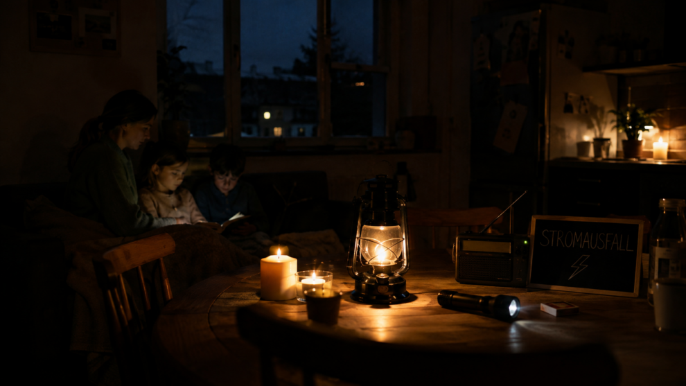 Stromausfall am Abend: Familienalltag ohne Elektrizität 1 Stromausfall am Abend, Strom fällt aus