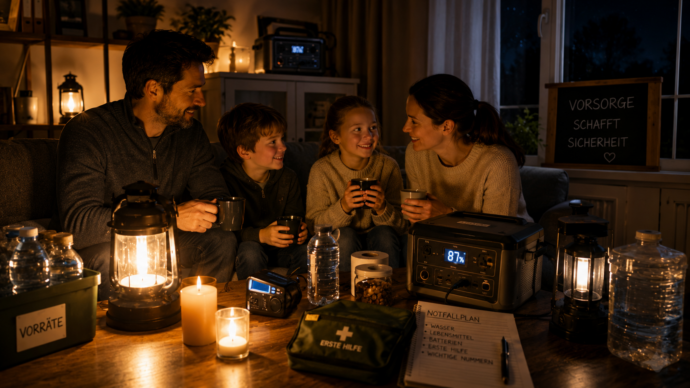 Notstrom und Vorsorge im Haushalt bei einem längeren Stromausfall 4 Notstrom und Vorsorge, Vorsorge für einen Stromausfall zu Hause