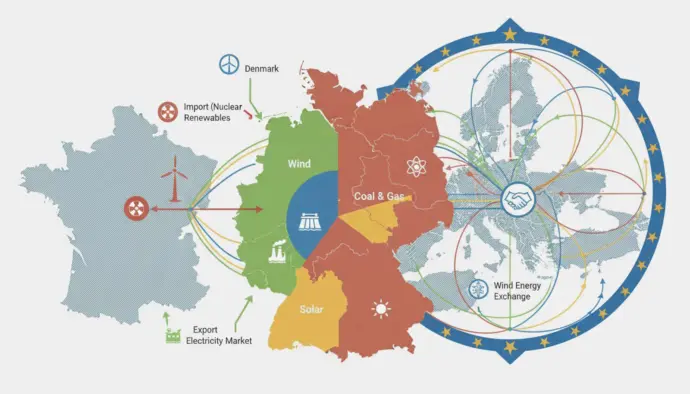 Ein Überblick über den aktuellen Strommix in Deutschland 5 Energiemix Export und Import Europa