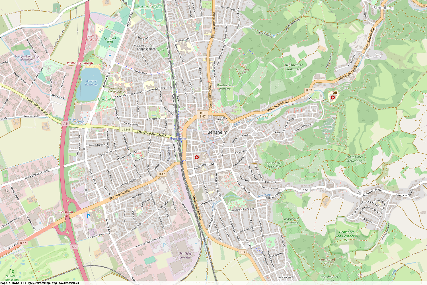 Ist gerade Stromausfall in Hessen - Bergstraße - Bensheim?