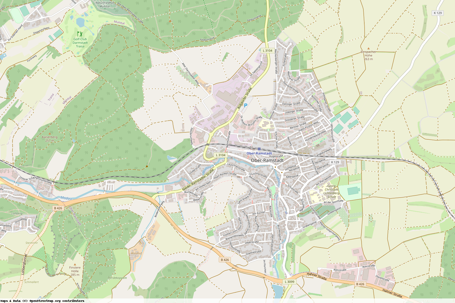 Ist gerade Stromausfall in Hessen - Darmstadt-Dieburg - Ober-Ramstadt?