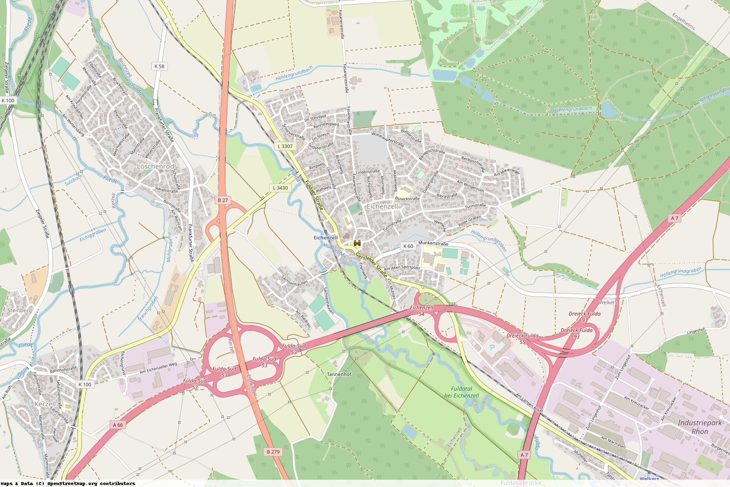 Ist gerade Stromausfall in Hessen - Fulda - Eichenzell?