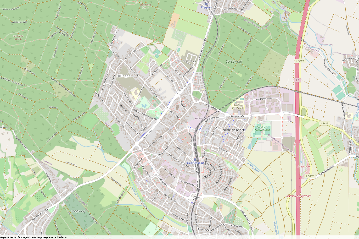 Ist gerade Stromausfall in Hessen - Hochtaunuskreis - Friedrichsdorf?
