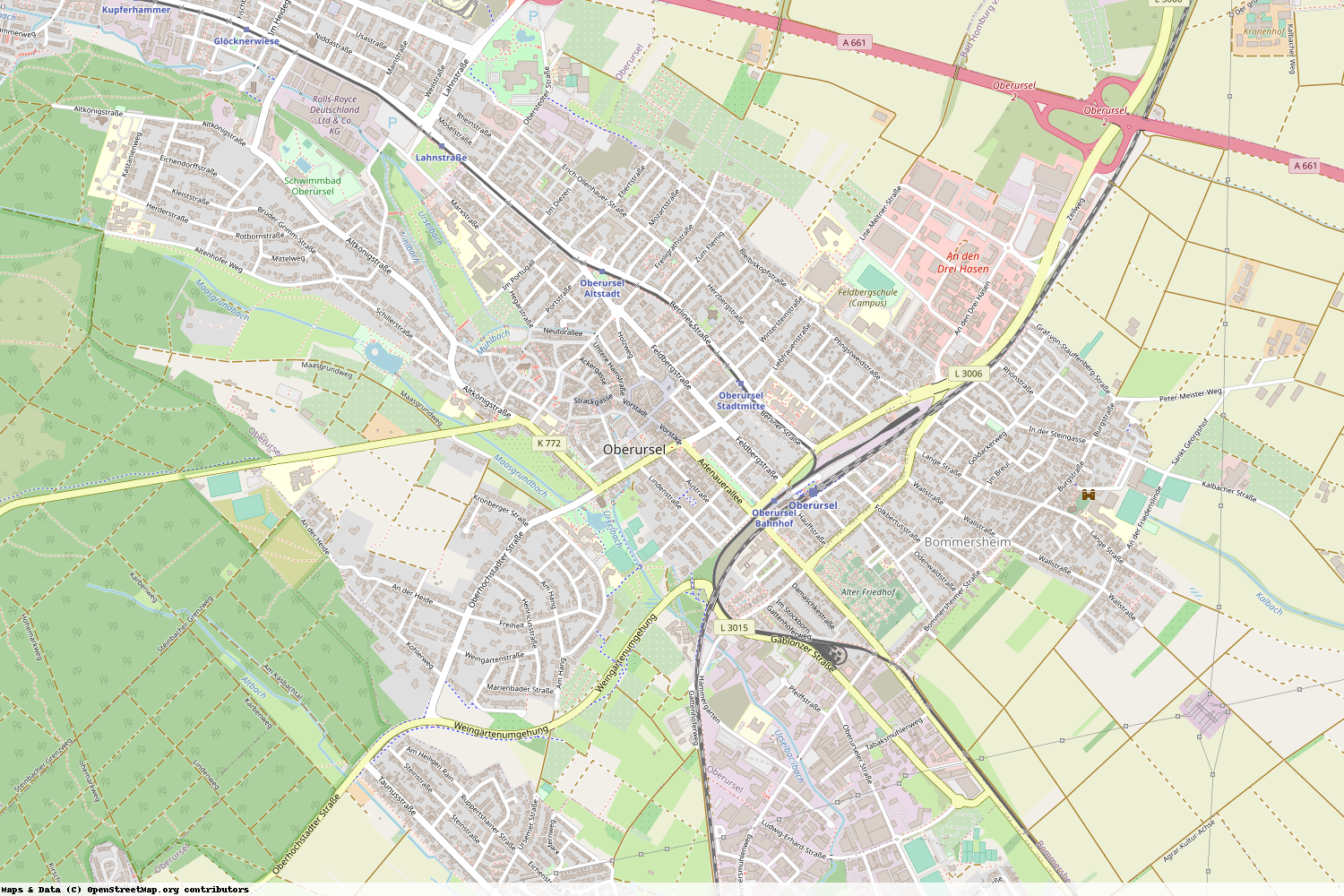 Ist gerade Stromausfall in Hessen - Hochtaunuskreis - Oberursel (Taunus)?