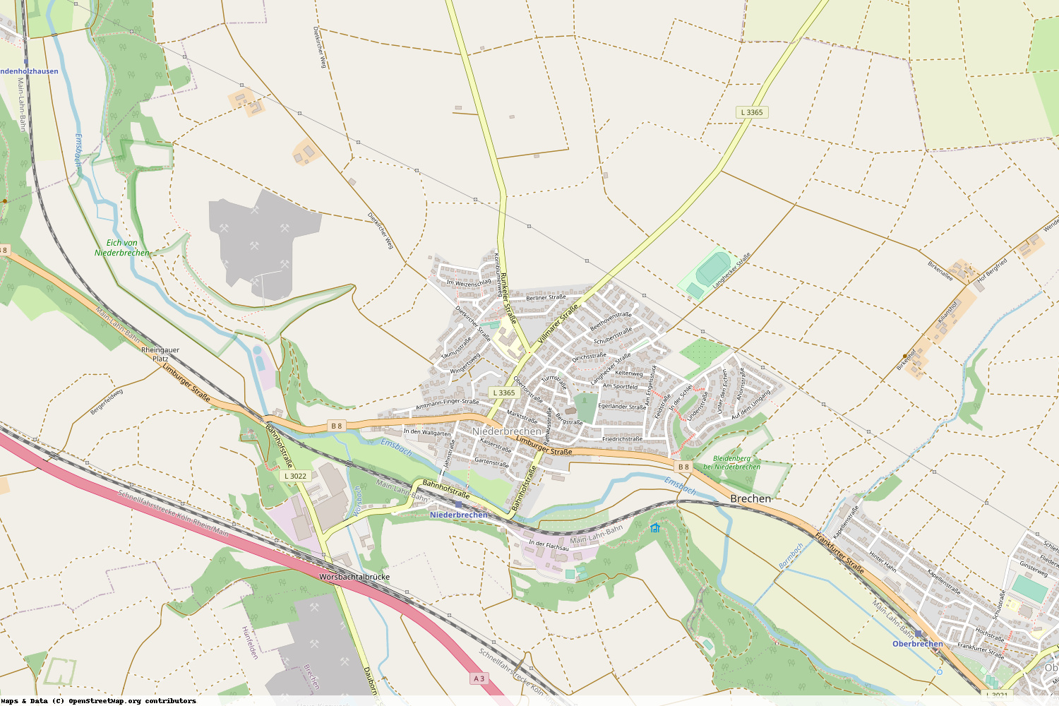 Ist gerade Stromausfall in Hessen - Limburg-Weilburg - Brechen?