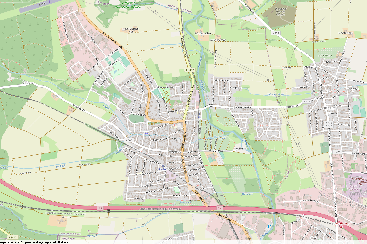Ist gerade Stromausfall in Hessen - Limburg-Weilburg - Elz?