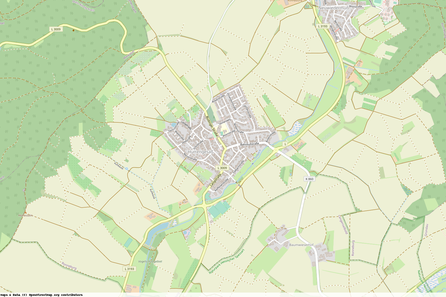 Ist gerade Stromausfall in Hessen - Main-Kinzig-Kreis - Ronneburg?