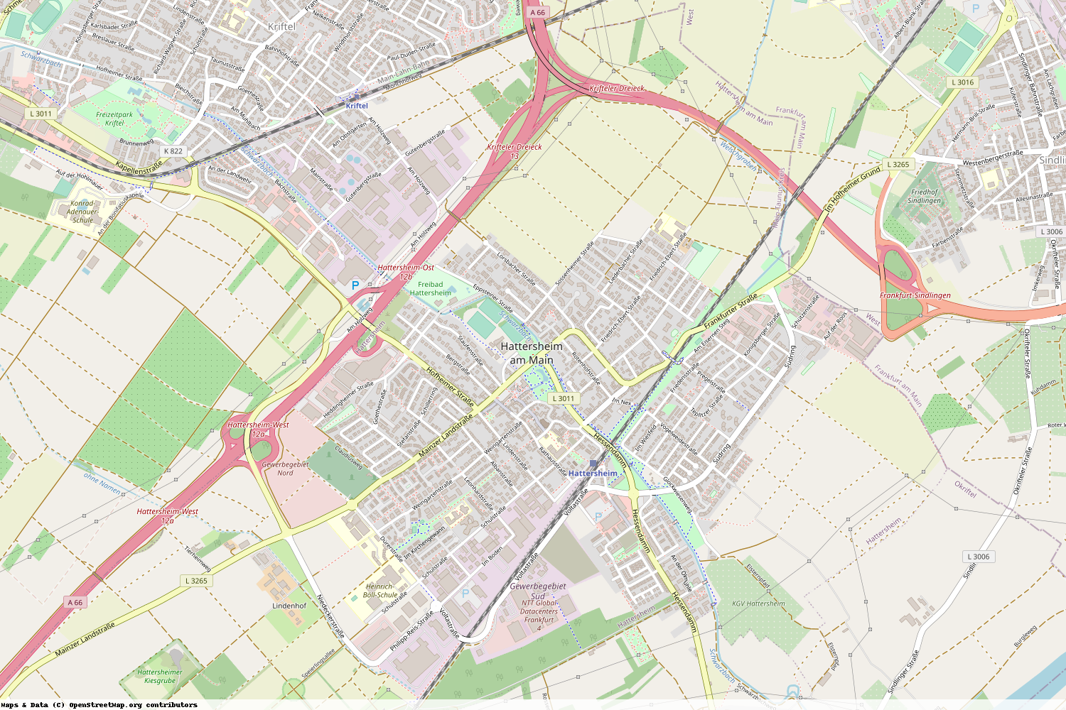Ist gerade Stromausfall in Hessen - Main-Taunus-Kreis - Hattersheim am Main?