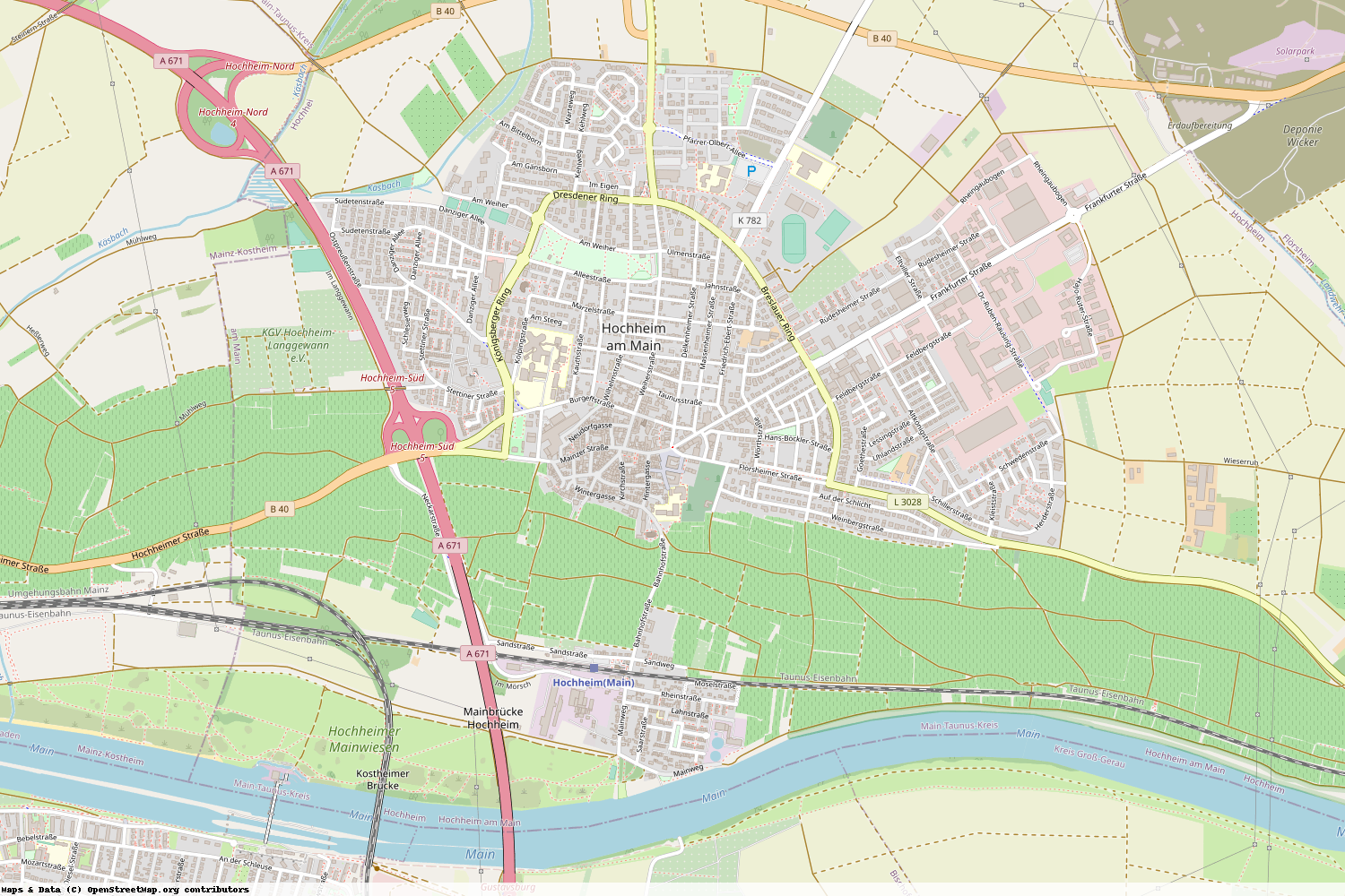 Ist gerade Stromausfall in Hessen - Main-Taunus-Kreis - Hochheim am Main?