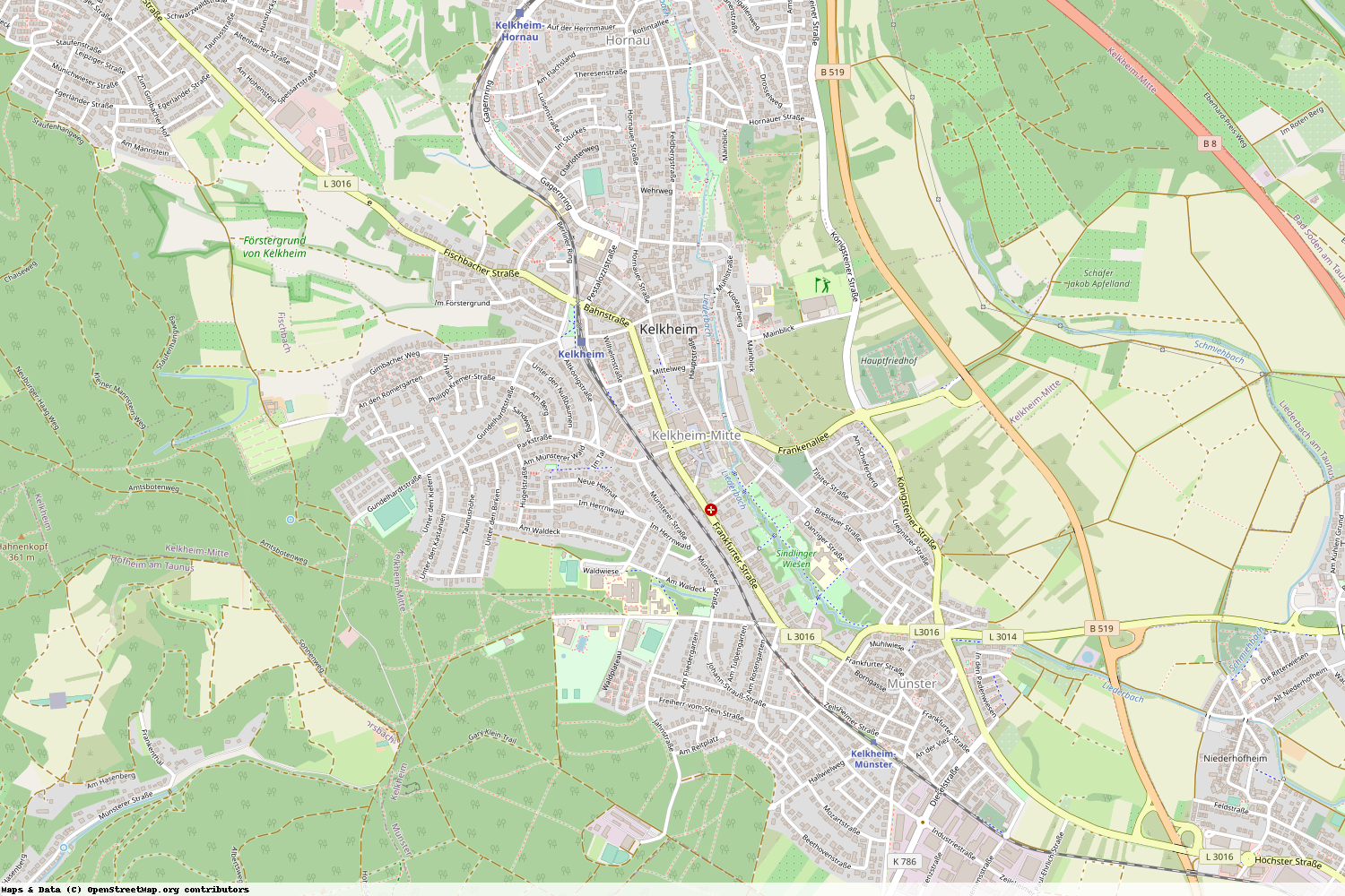 Ist gerade Stromausfall in Hessen - Main-Taunus-Kreis - Kelkheim (Taunus)?