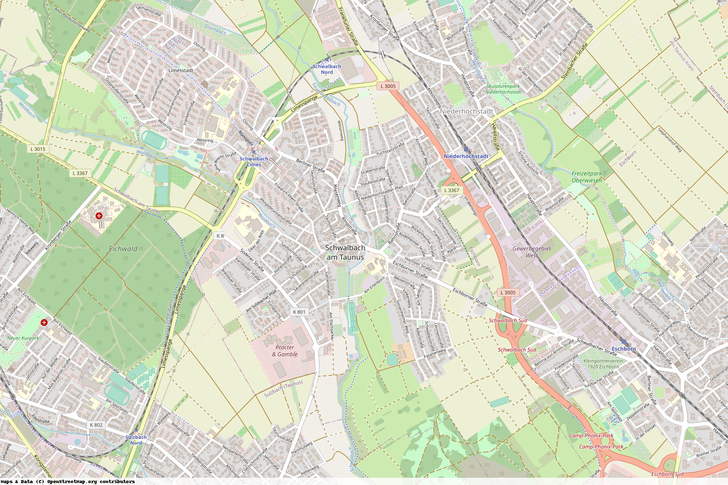 Ist gerade Stromausfall in Hessen - Main-Taunus-Kreis - Schwalbach am Taunus?