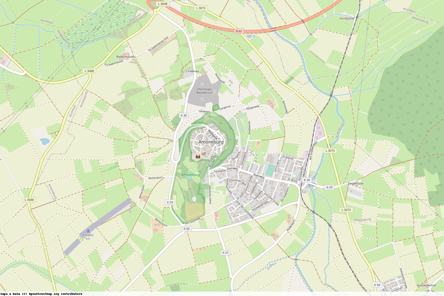 Ist gerade Stromausfall in Hessen - Marburg-Biedenkopf - Amöneburg?