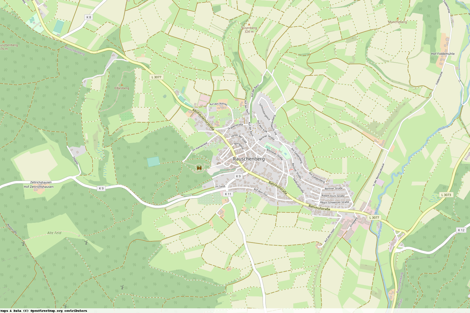 Ist gerade Stromausfall in Hessen - Marburg-Biedenkopf - Rauschenberg?