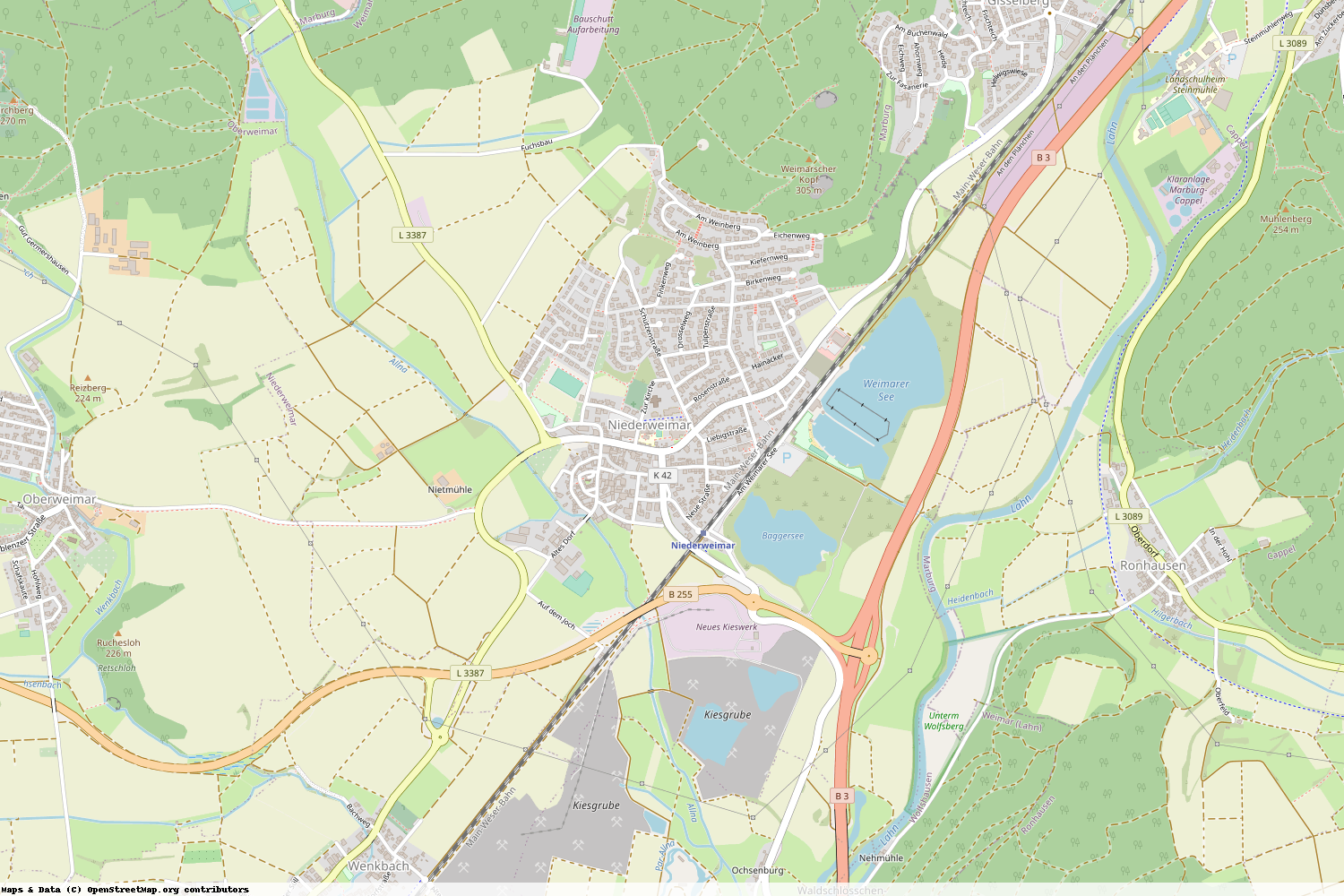 Ist gerade Stromausfall in Hessen - Marburg-Biedenkopf - Weimar (Lahn)?