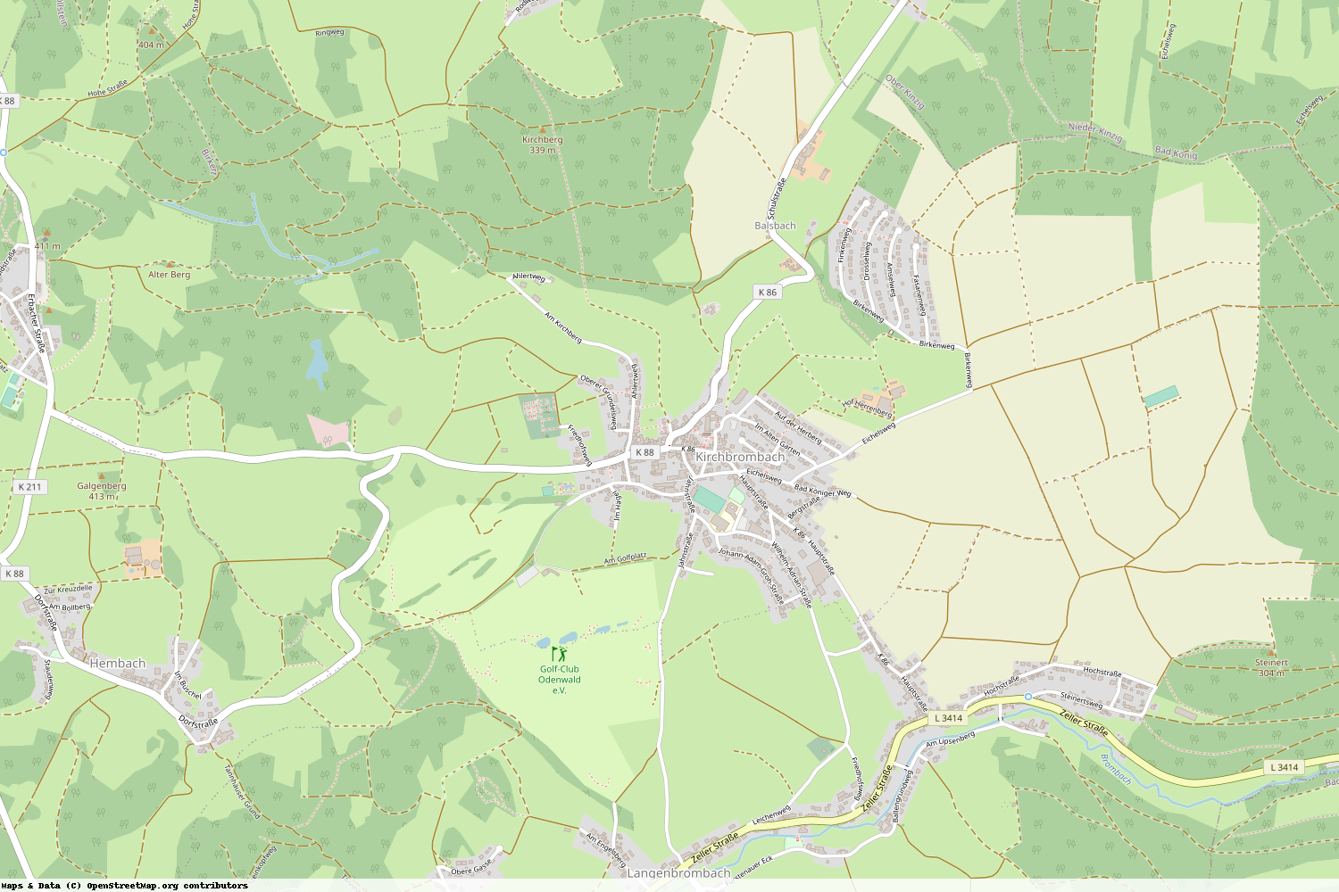 Ist gerade Stromausfall in Hessen - Odenwaldkreis - Brombachtal?