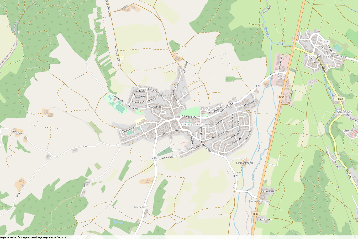 Ist gerade Stromausfall in Hessen - Odenwaldkreis - Fränkisch-Crumbach?