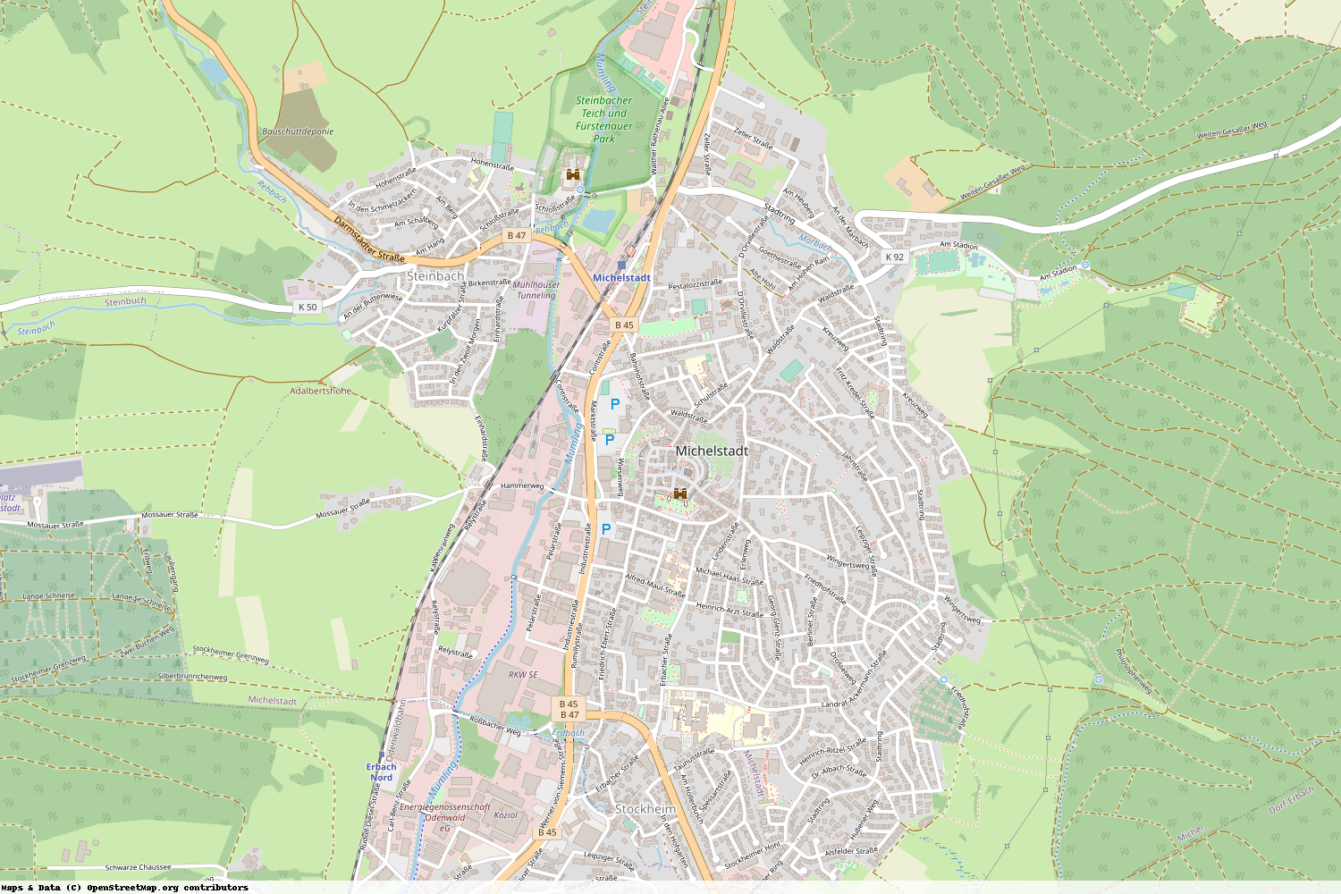 Ist gerade Stromausfall in Hessen - Odenwaldkreis - Michelstadt?