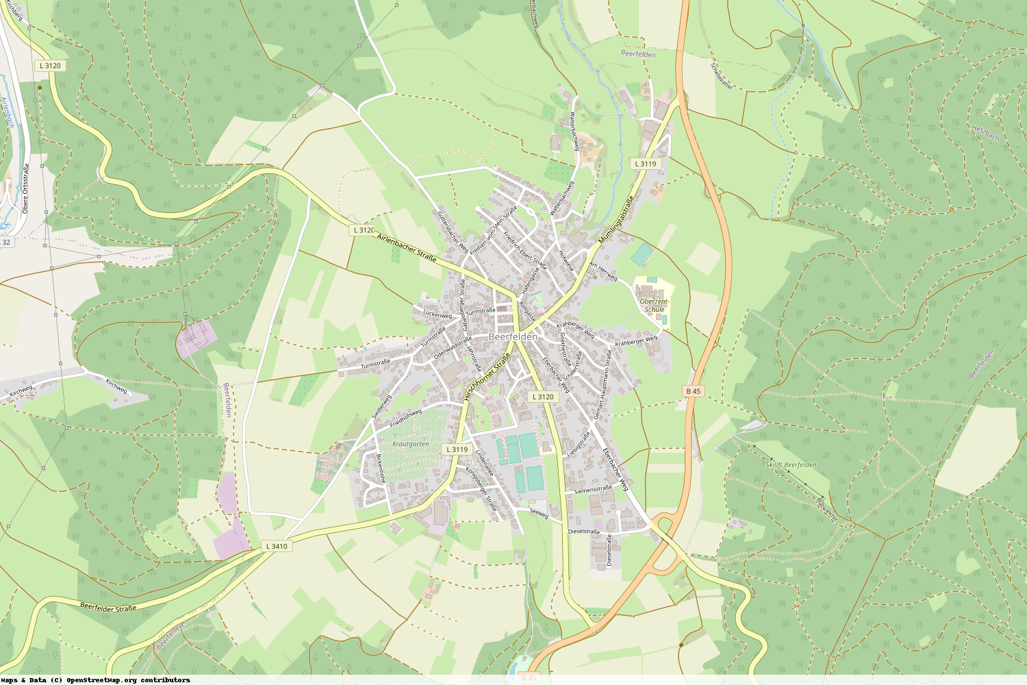 Ist gerade Stromausfall in Hessen - Odenwaldkreis - Oberzent?