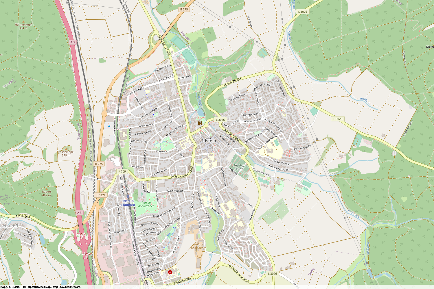 Ist gerade Stromausfall in Hessen - Rheingau-Taunus-Kreis - Idstein?