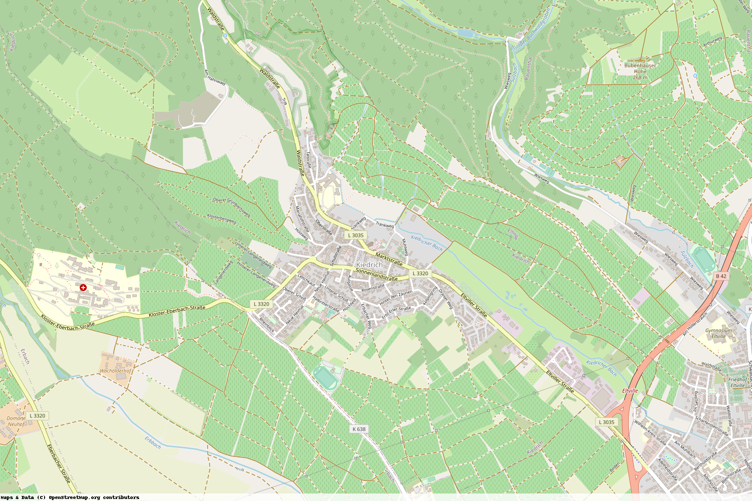 Ist gerade Stromausfall in Hessen - Rheingau-Taunus-Kreis - Kiedrich?