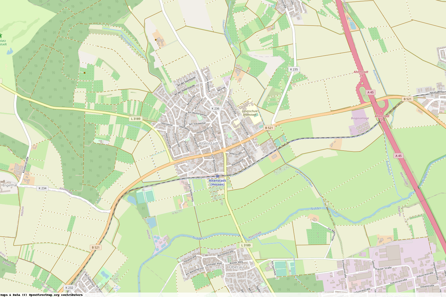 Ist gerade Stromausfall in Hessen - Wetteraukreis - Altenstadt?
