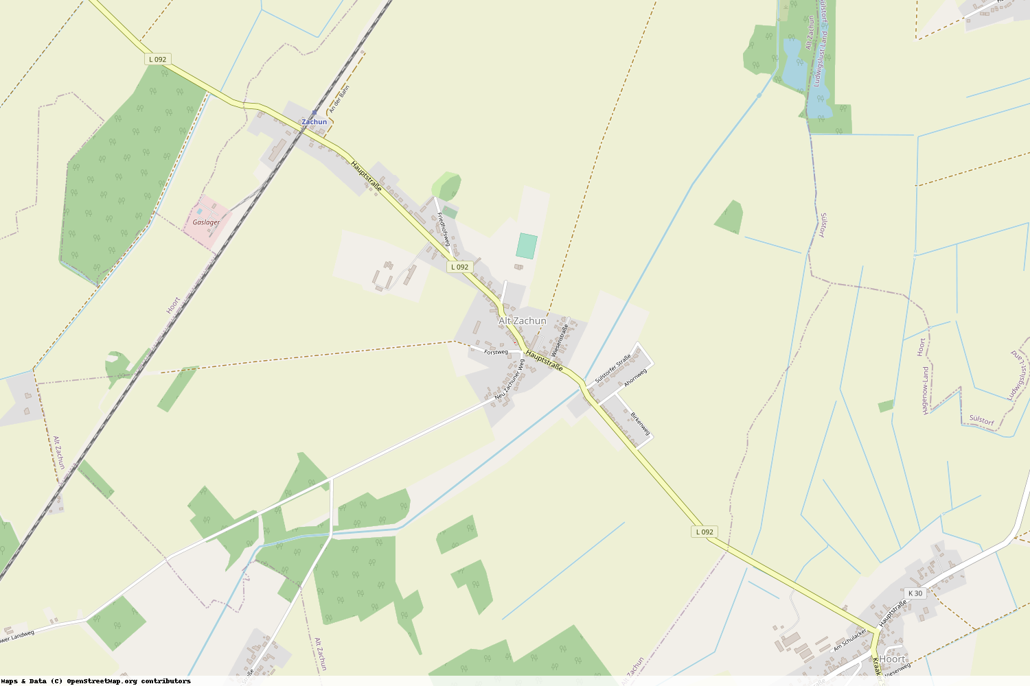 Ist gerade Stromausfall in Mecklenburg-Vorpommern - Ludwigslust-Parchim - Alt Zachun?