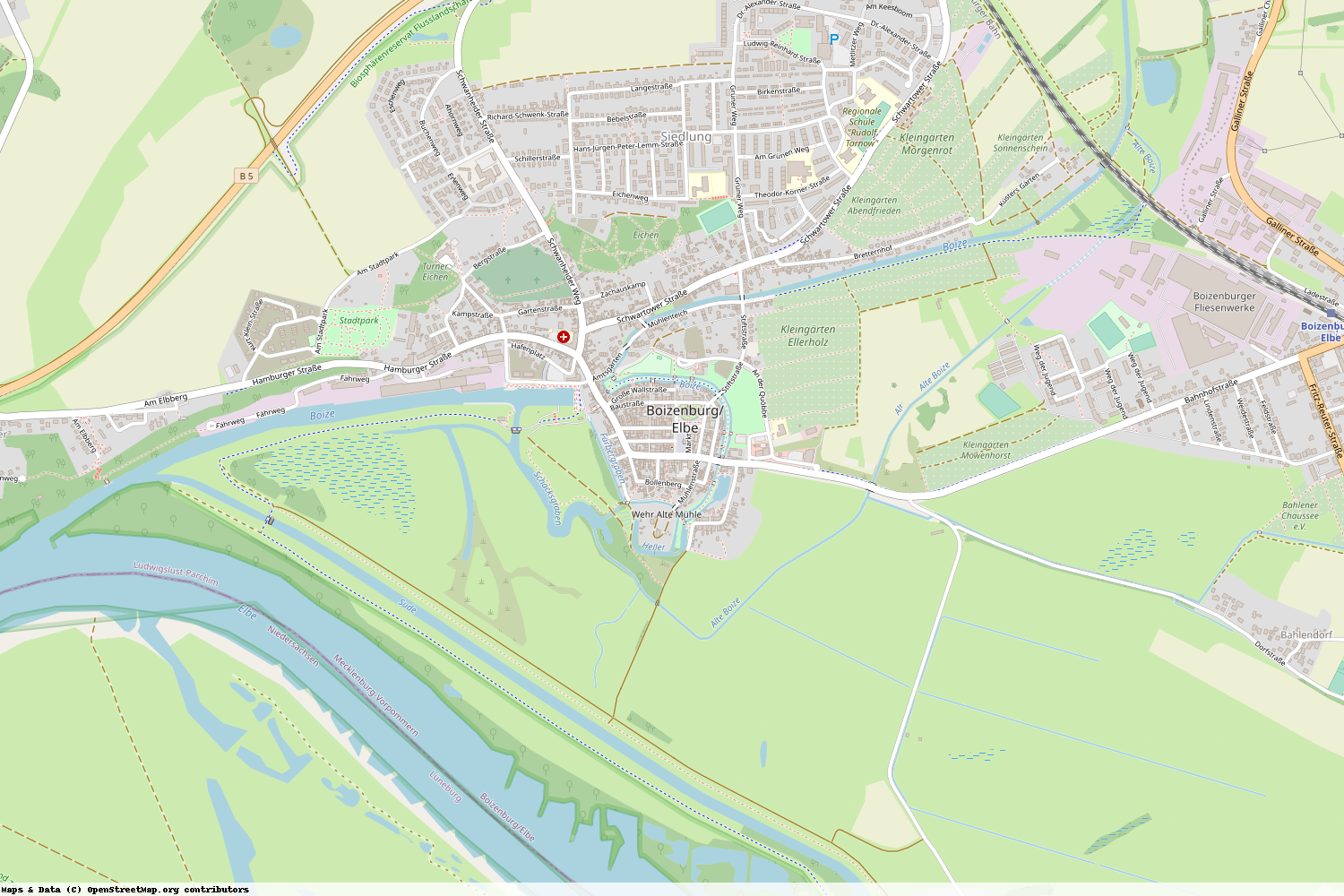 Ist gerade Stromausfall in Mecklenburg-Vorpommern - Ludwigslust-Parchim - Boizenburg-Elbe?