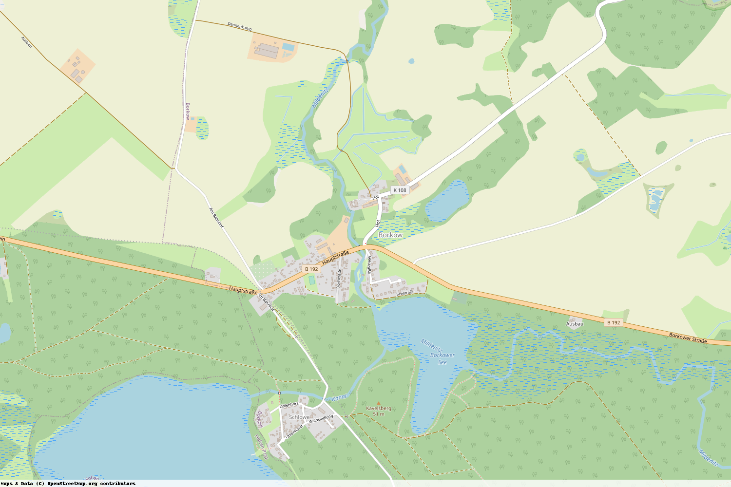 Ist gerade Stromausfall in Mecklenburg-Vorpommern - Ludwigslust-Parchim - Borkow?