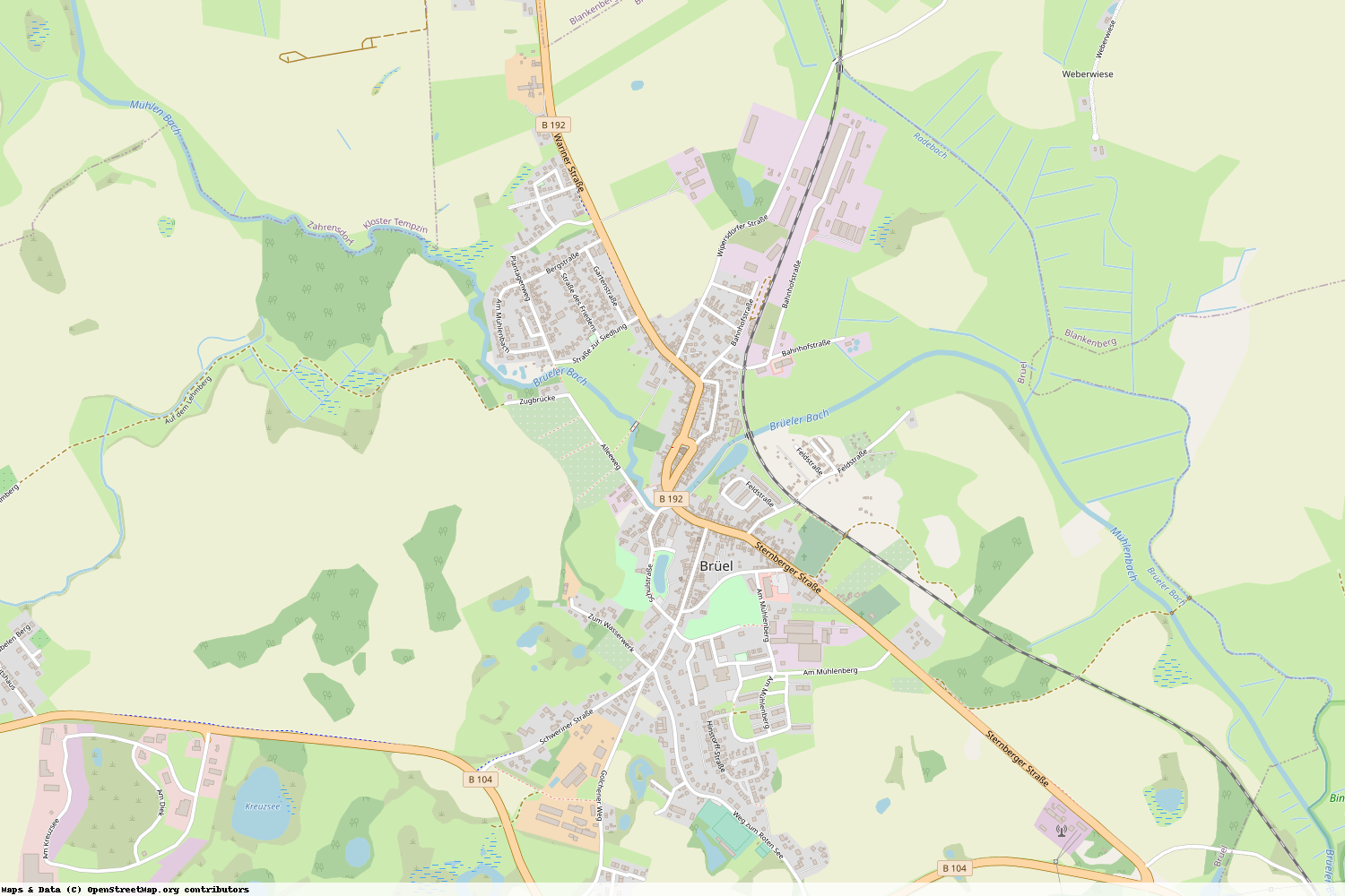 Ist gerade Stromausfall in Mecklenburg-Vorpommern - Ludwigslust-Parchim - Brüel?