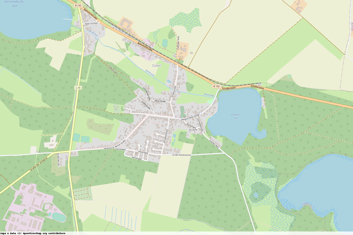 Ist gerade Stromausfall in Mecklenburg-Vorpommern - Ludwigslust-Parchim - Dabel?
