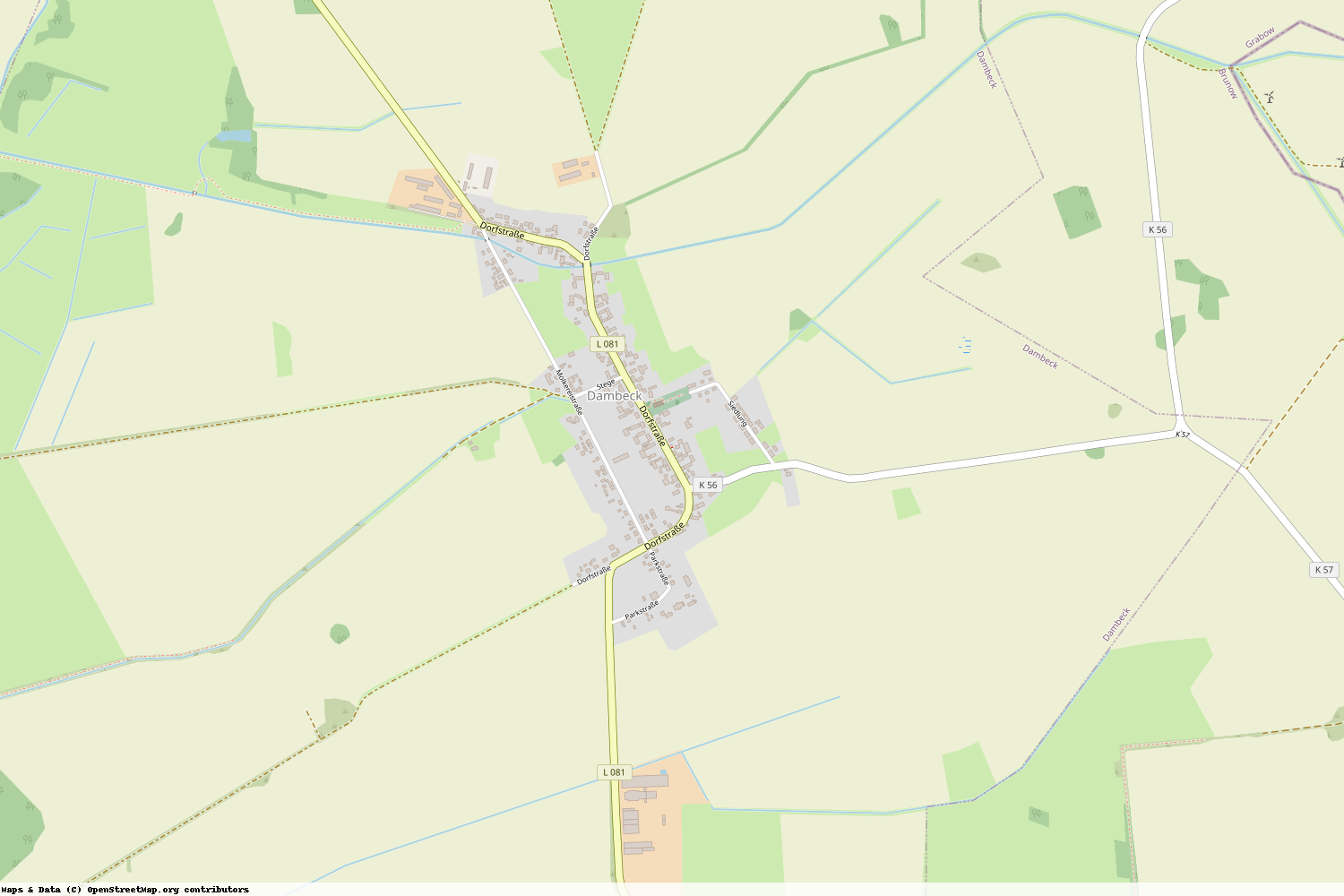 Ist gerade Stromausfall in Mecklenburg-Vorpommern - Ludwigslust-Parchim - Dambeck?