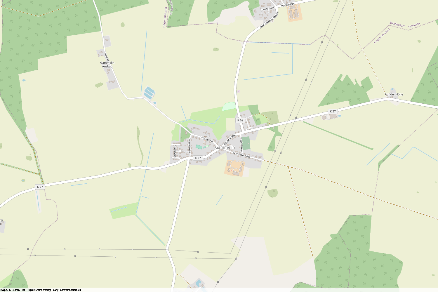 Ist gerade Stromausfall in Mecklenburg-Vorpommern - Ludwigslust-Parchim - Gammelin?
