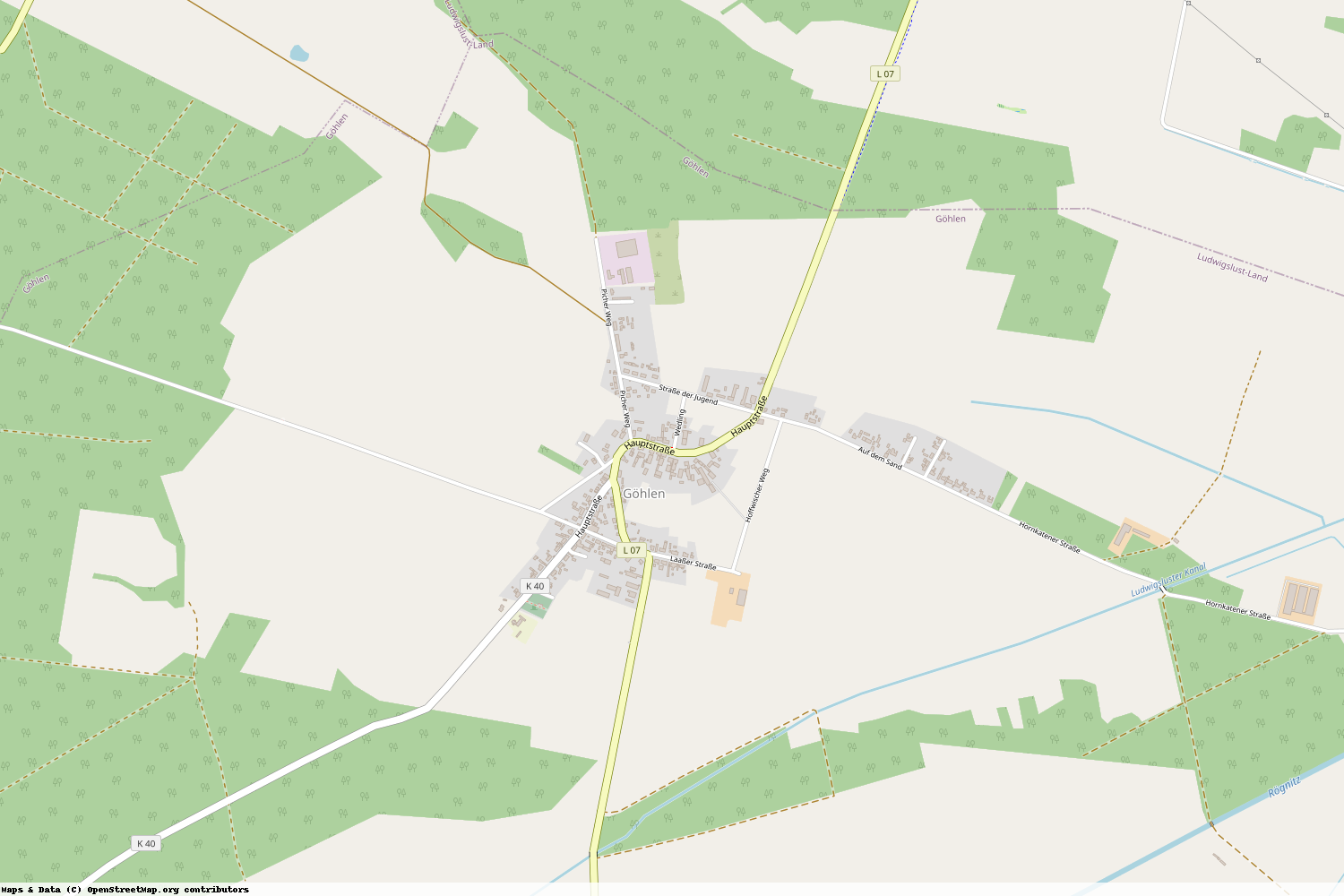 Ist gerade Stromausfall in Mecklenburg-Vorpommern - Ludwigslust-Parchim - Göhlen?