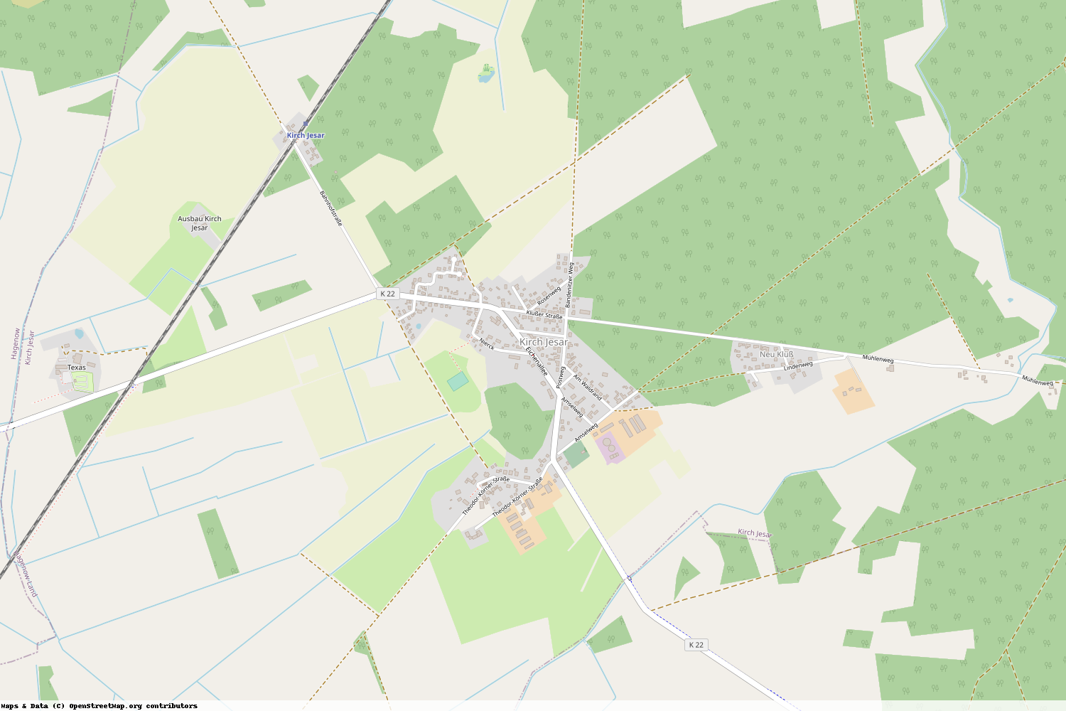 Ist gerade Stromausfall in Mecklenburg-Vorpommern - Ludwigslust-Parchim - Kirch Jesar?