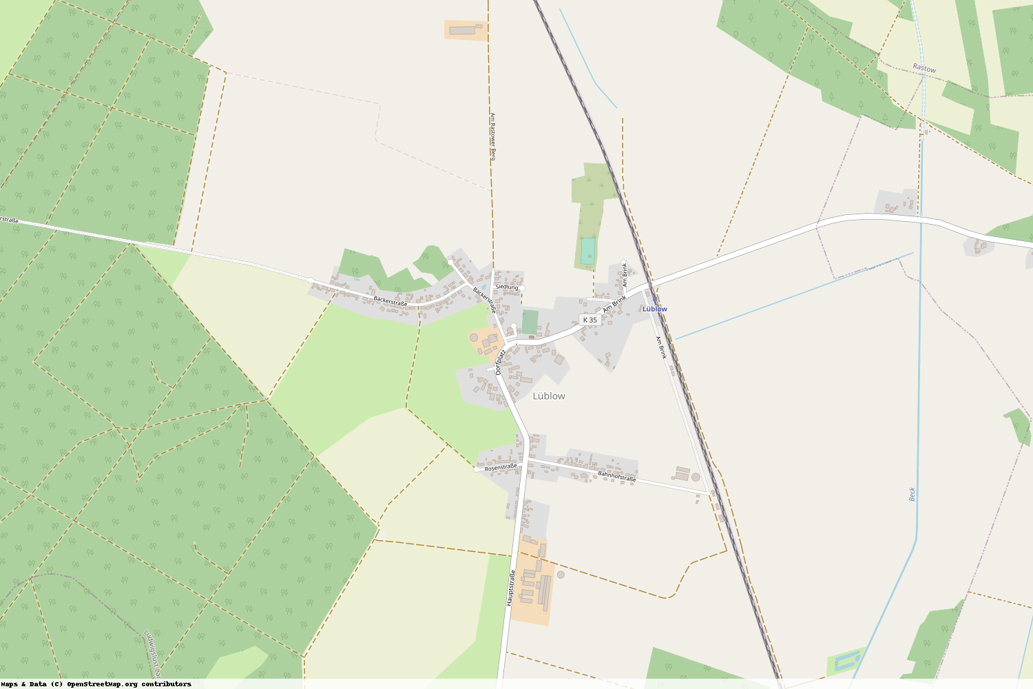 Ist gerade Stromausfall in Mecklenburg-Vorpommern - Ludwigslust-Parchim - Lüblow?