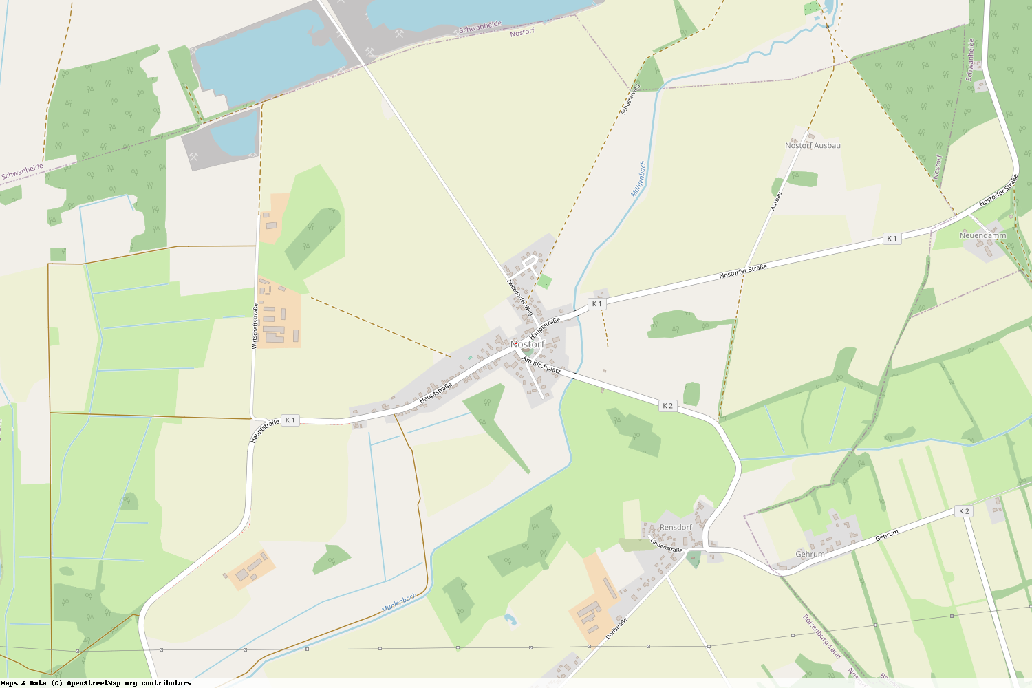 Ist gerade Stromausfall in Mecklenburg-Vorpommern - Ludwigslust-Parchim - Nostorf?