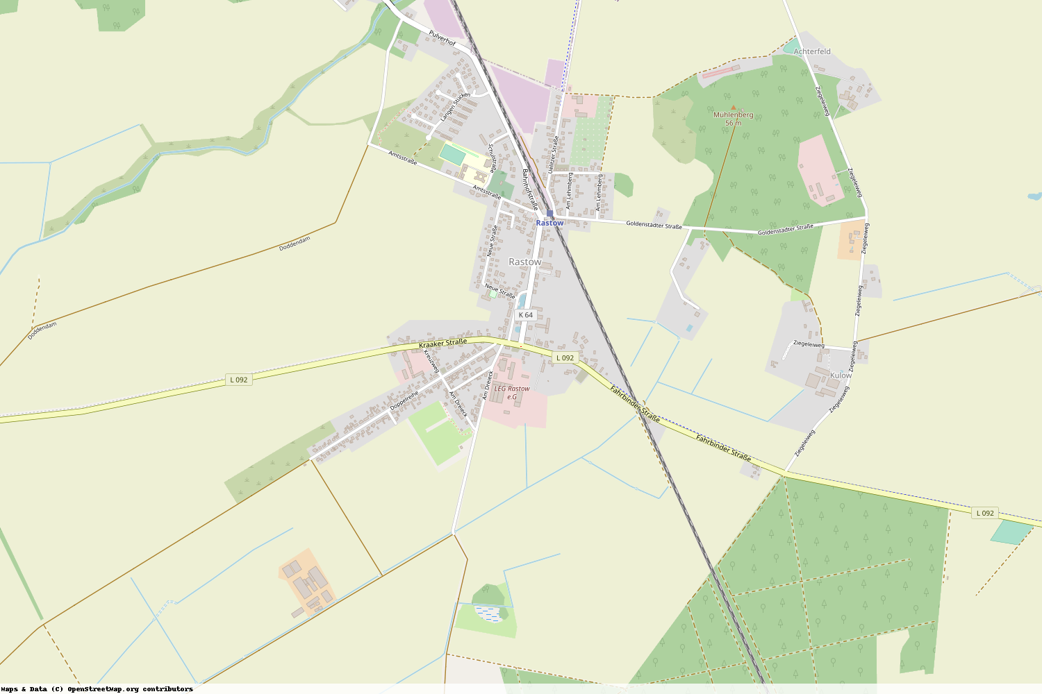 Ist gerade Stromausfall in Mecklenburg-Vorpommern - Ludwigslust-Parchim - Rastow?