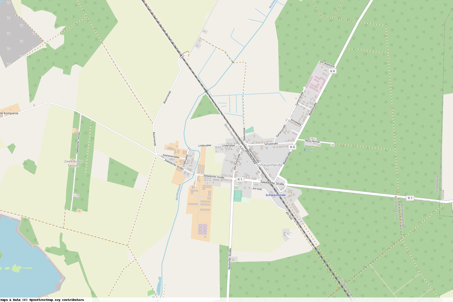 Ist gerade Stromausfall in Mecklenburg-Vorpommern - Ludwigslust-Parchim - Schwanheide?