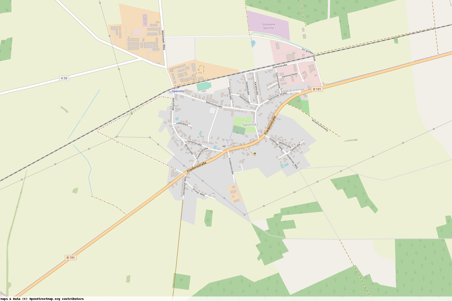 Ist gerade Stromausfall in Mecklenburg-Vorpommern - Ludwigslust-Parchim - Spornitz?