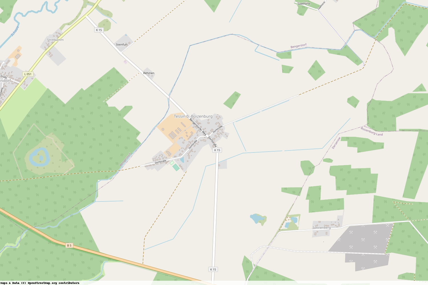 Ist gerade Stromausfall in Mecklenburg-Vorpommern - Ludwigslust-Parchim - Tessin b. Boizenburg?