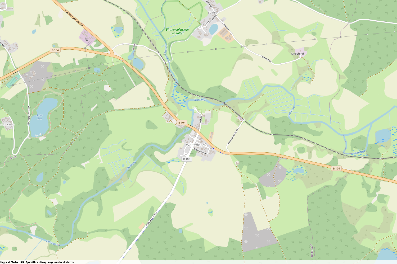 Ist gerade Stromausfall in Mecklenburg-Vorpommern - Ludwigslust-Parchim - Weitendorf?