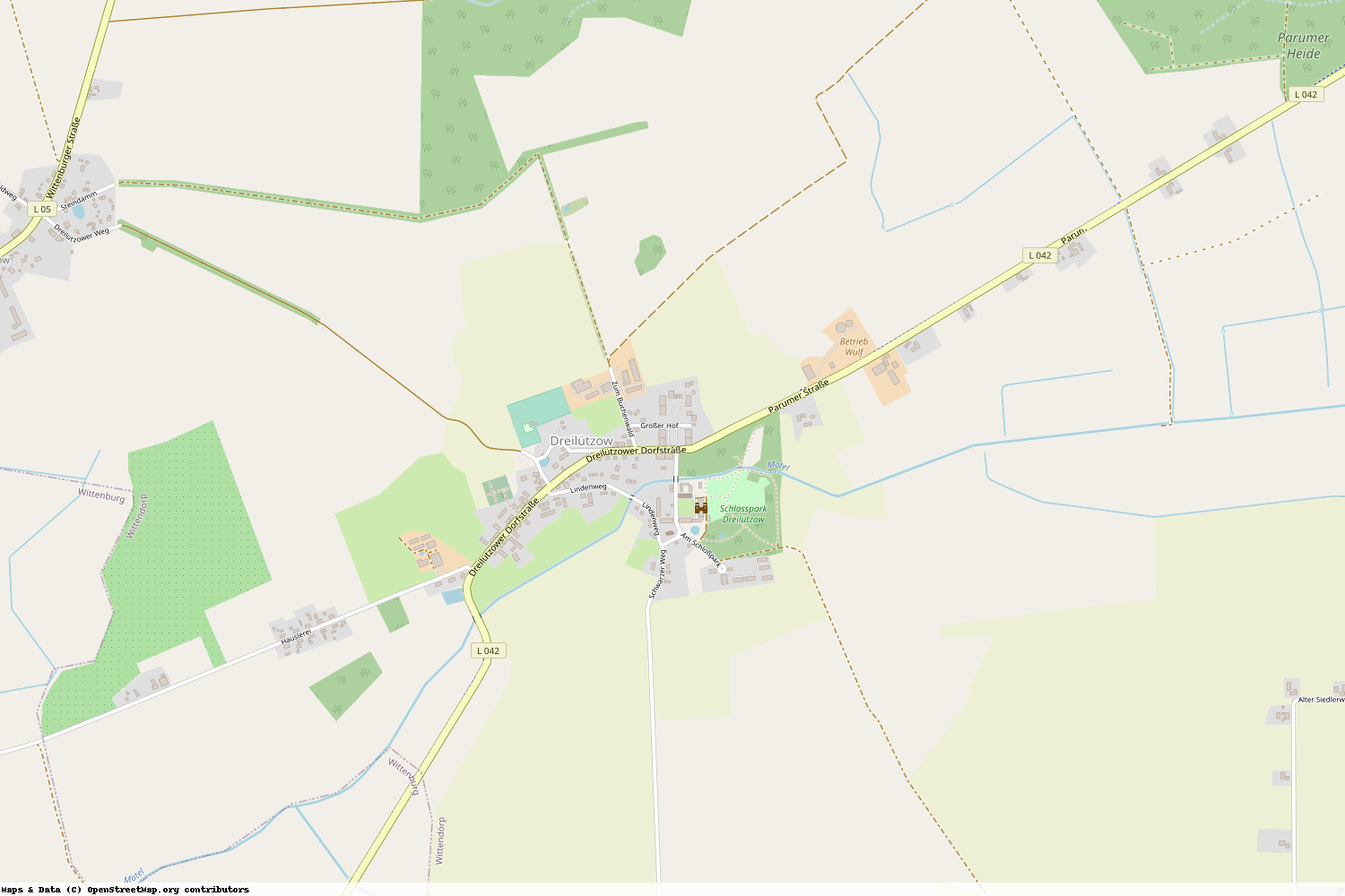 Ist gerade Stromausfall in Mecklenburg-Vorpommern - Ludwigslust-Parchim - Wittendörp?