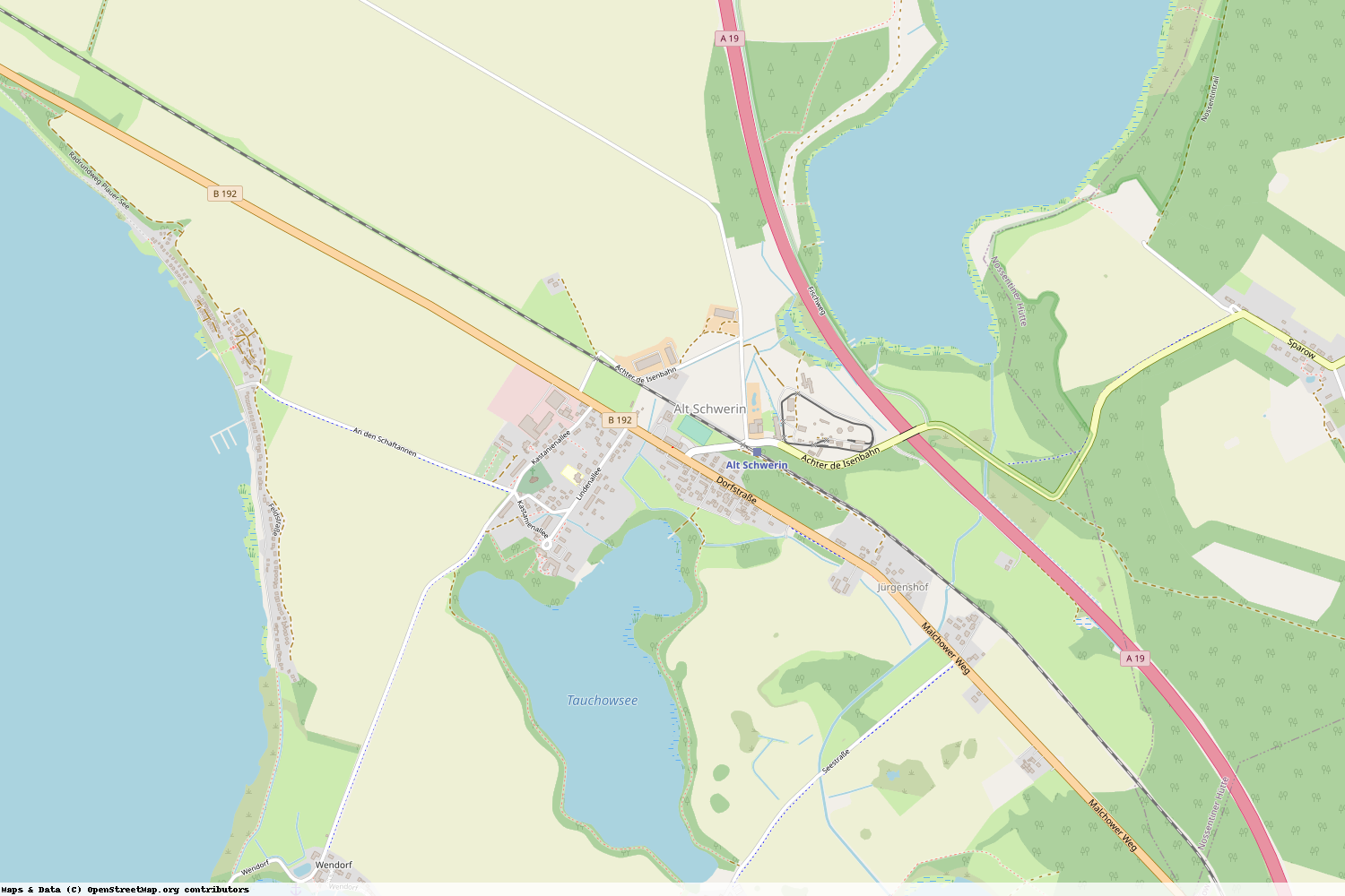 Ist gerade Stromausfall in Mecklenburg-Vorpommern - Mecklenburgische Seenplatte - Alt Schwerin?