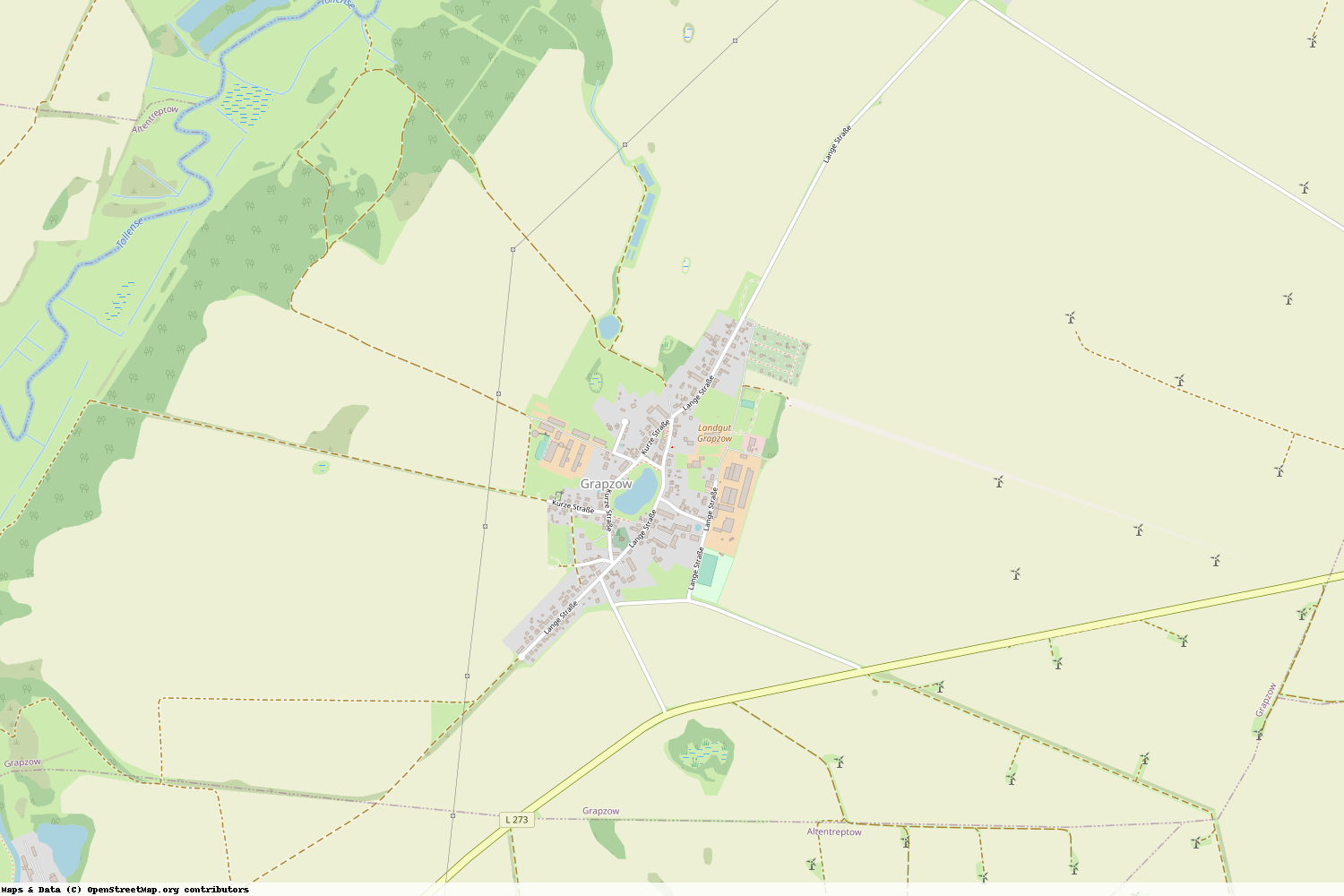 Ist gerade Stromausfall in Mecklenburg-Vorpommern - Mecklenburgische Seenplatte - Grapzow?