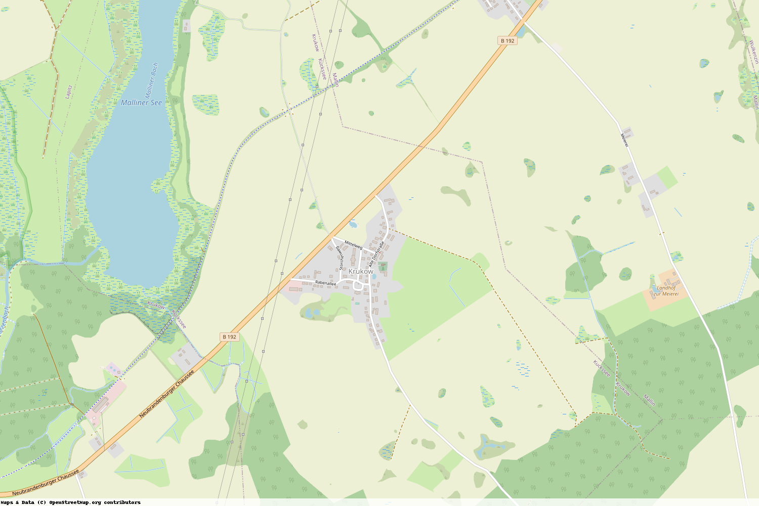 Ist gerade Stromausfall in Mecklenburg-Vorpommern - Mecklenburgische Seenplatte - Kuckssee?