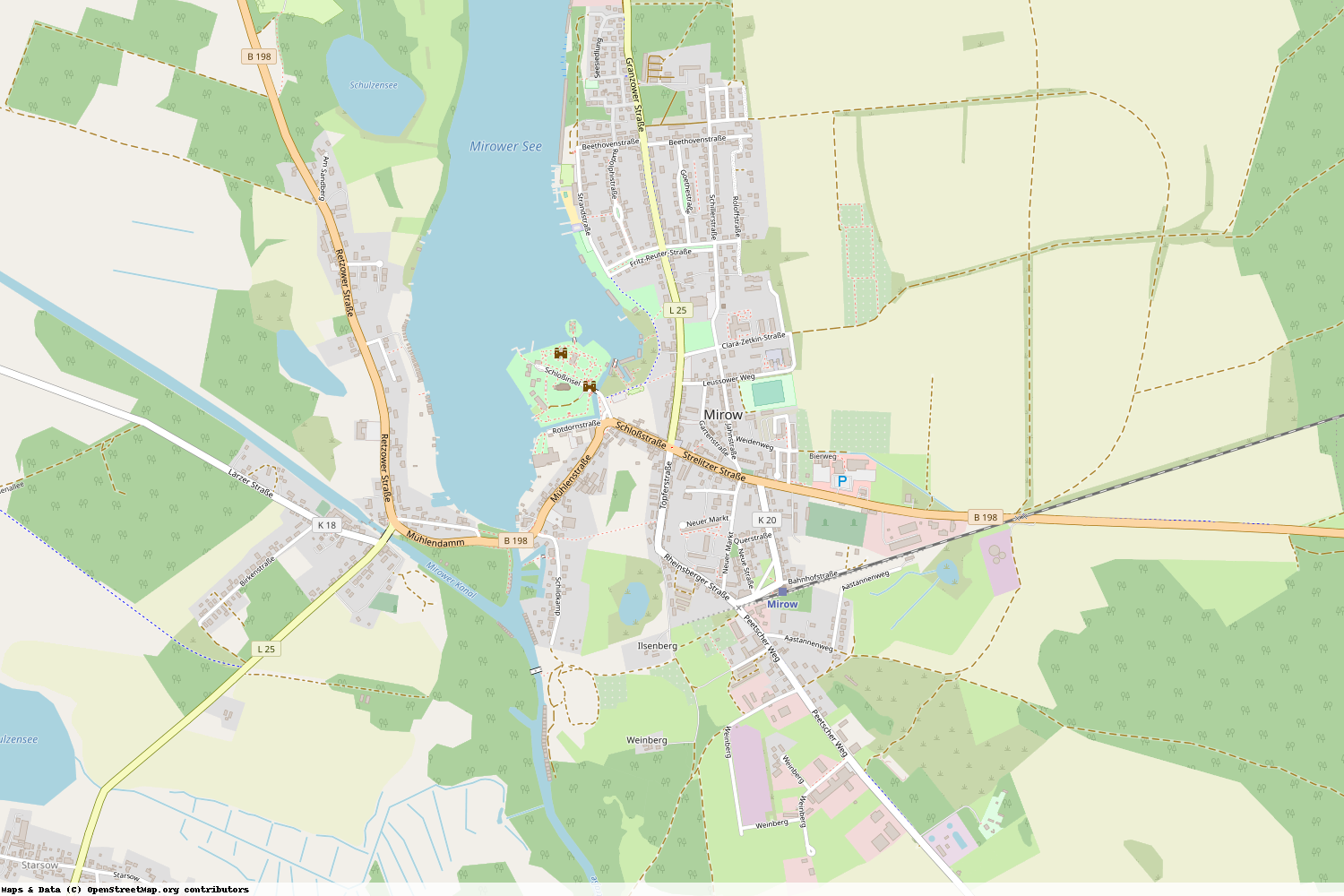 Ist gerade Stromausfall in Mecklenburg-Vorpommern - Mecklenburgische Seenplatte - Mirow?