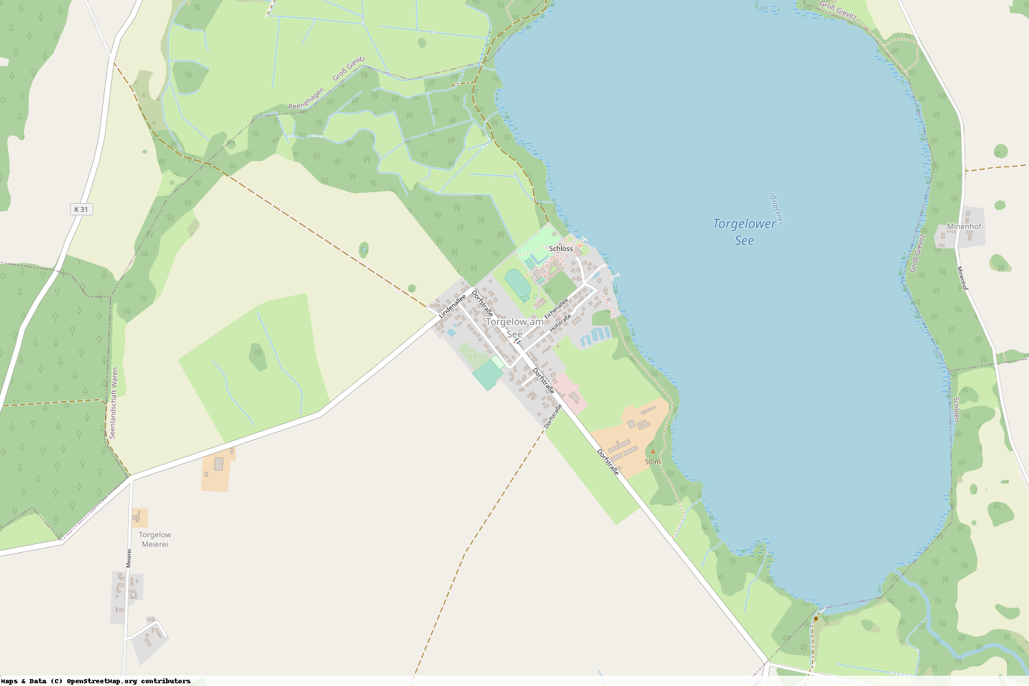 Ist gerade Stromausfall in Mecklenburg-Vorpommern - Mecklenburgische Seenplatte - Torgelow am See?