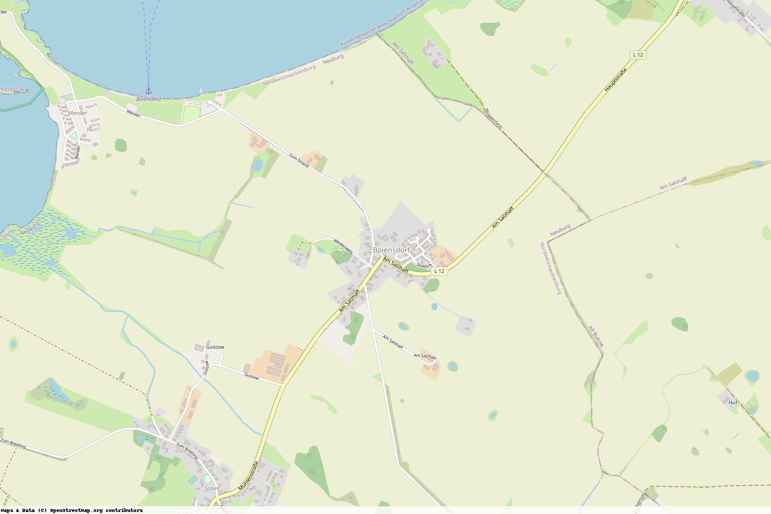 Ist gerade Stromausfall in Mecklenburg-Vorpommern - Nordwestmecklenburg - Boiensdorf?