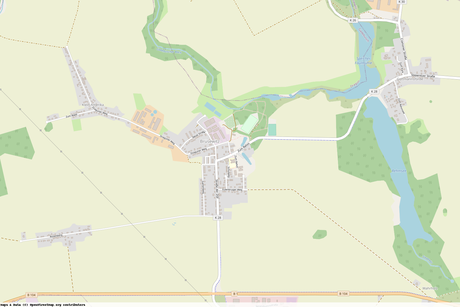 Ist gerade Stromausfall in Mecklenburg-Vorpommern - Nordwestmecklenburg - Brüsewitz?
